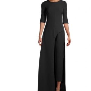 Kay Unger Black Jumpsuit
